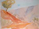 Talea 1 Aquarell 30x40